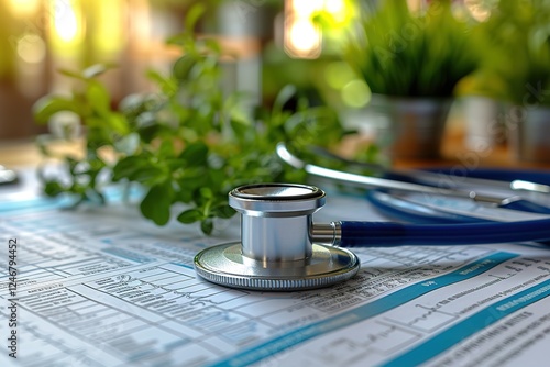 Medical examination and healthcare business concept, Digital Healthcare, health insurance marketing strategy