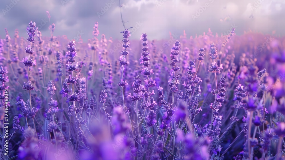 Naklejka premium Sage essential oil is widely used in aromatherapy and natural skincare for its healing effects.