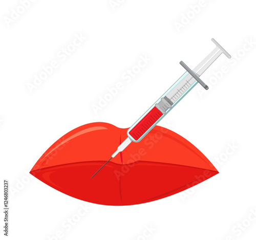 Botulinum Injection Stock Icon