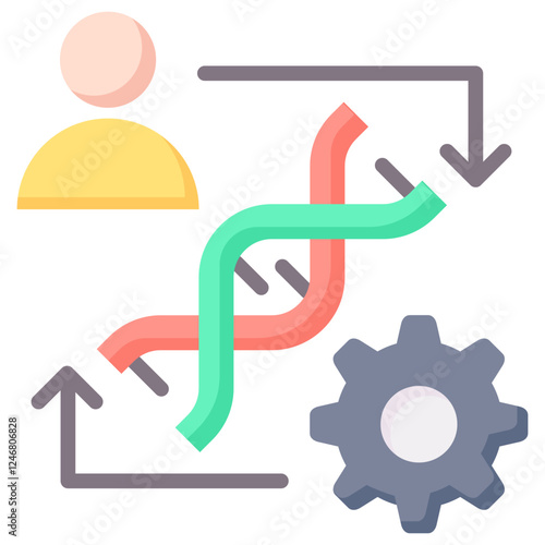 Genetic Engineering Icon