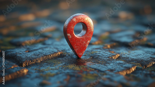 location icon stock animation video photo