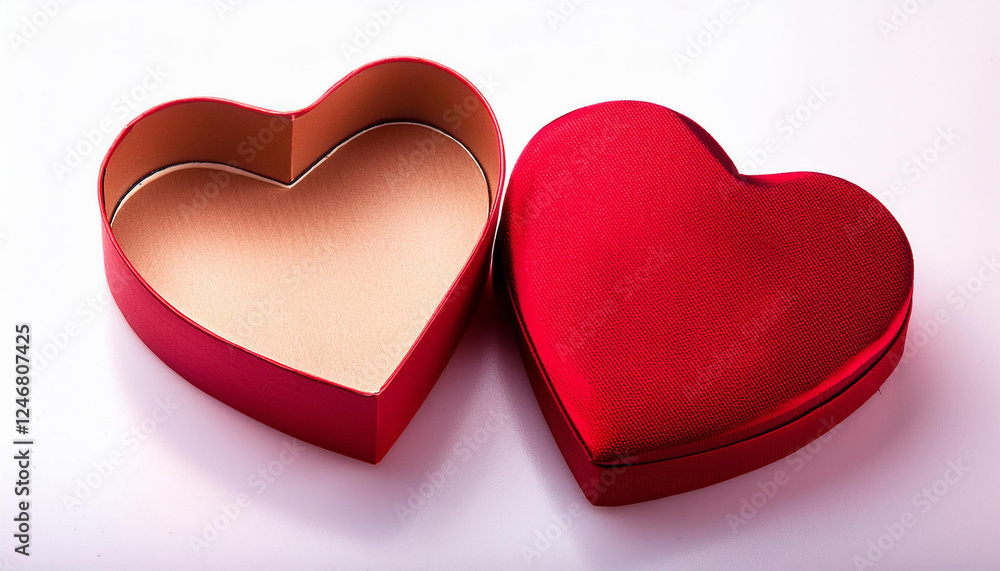 Fototapeta premium heart shaped box perfect for valentine s day gifts and surprises