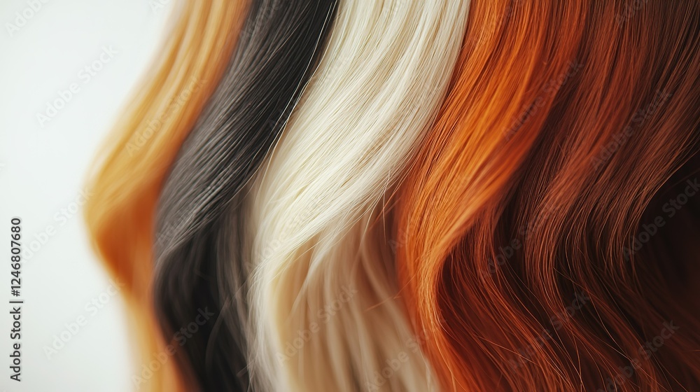 Fototapeta premium hair coloring