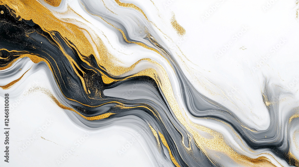 Fototapeta premium Biały ekskluzywny marmur, delikatny wzór, dekoracja płytka generative ai