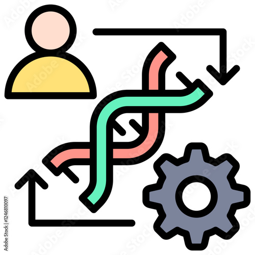 Genetic Engineering Icon