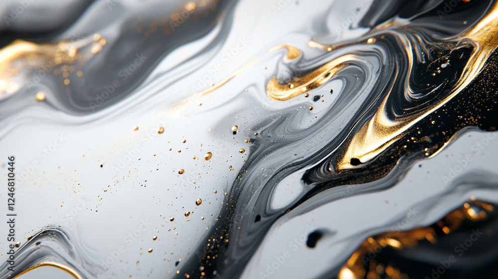 Obraz premium Biały ekskluzywny marmur, delikatny wzór, dekoracja płytka generative ai 