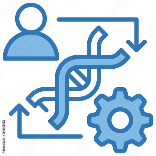 Genetic Engineering Icon