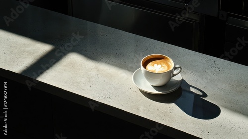 Savoring coffee art moments cozy  close-up photography natural light aesthetic intimate viewpoint comfort and creativity