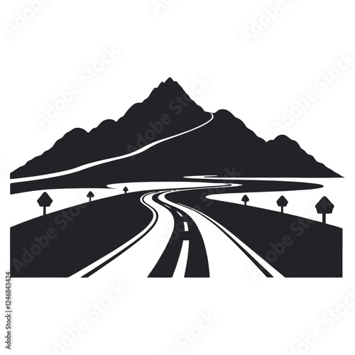 road in mountains