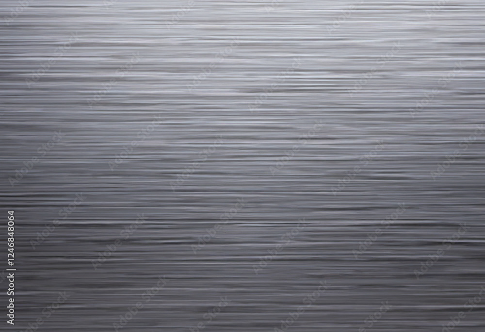 A brushed steel texture with fine, parallel lines and a matte finish, ideal for a modern, industrial look. A brushed steel texture with fine, parallel lines and a matte finish, ideal for a modern, industrial look.