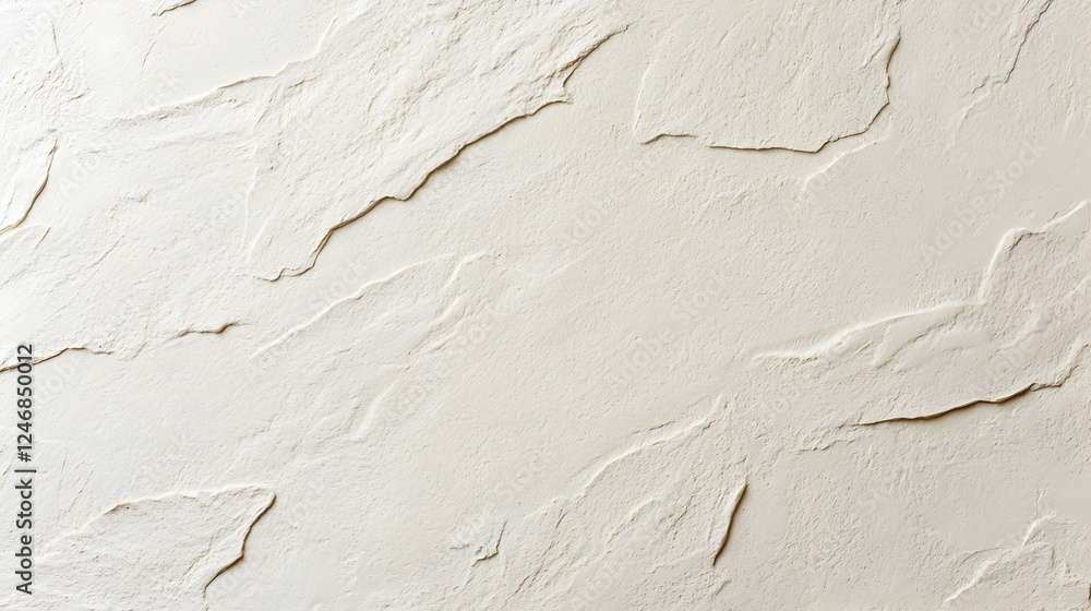 Obraz premium Textured White Wall with Subtle Patterns and Soft Shadows