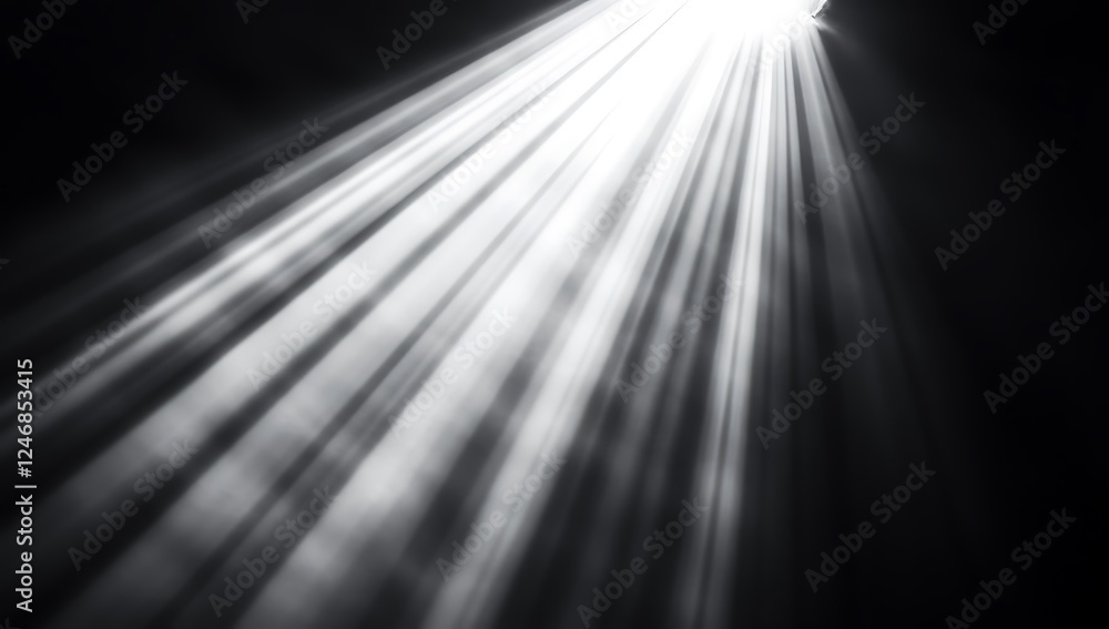 Powerful Beam of Light Breaking Through Darkness Symbolizing Hope Inspiration and the Triumph of Light Over Shadow Powerful Beam of Light Breaking Through Darkness Symbolizing Hope Inspiration and the Triumph of Light Over Shadow
