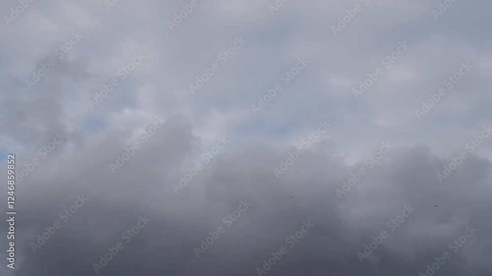 video of a cloudy afternoon sky with black clouds, a sign that it will rain video of a cloudy afternoon sky with black clouds, a sign that it will rain