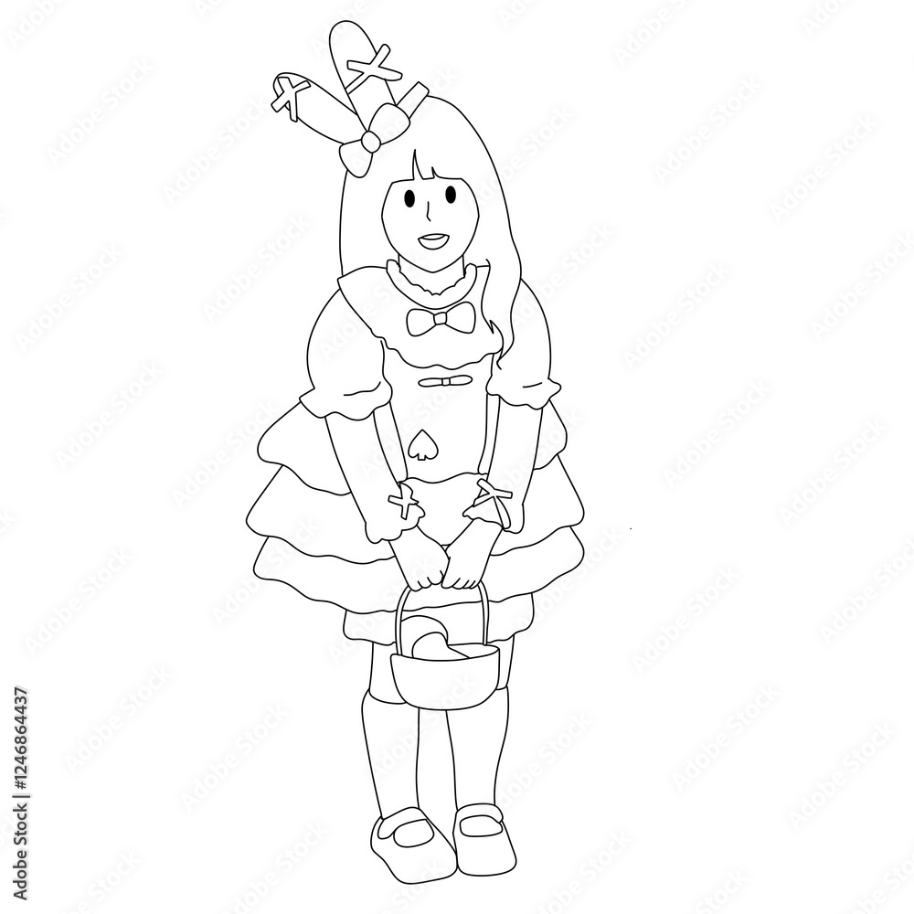 Fototapeta premium coloring book for kids