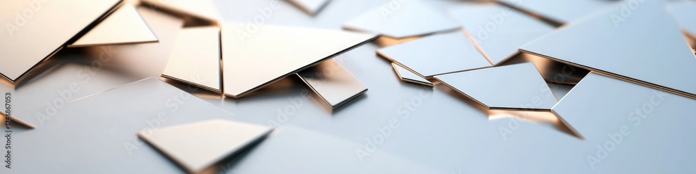 surreal design of abstract triangles interlocking in chaotic pattern creating dynamic reflections and depth surreal design of abstract triangles interlocking in chaotic pattern creating dynamic reflections and depth