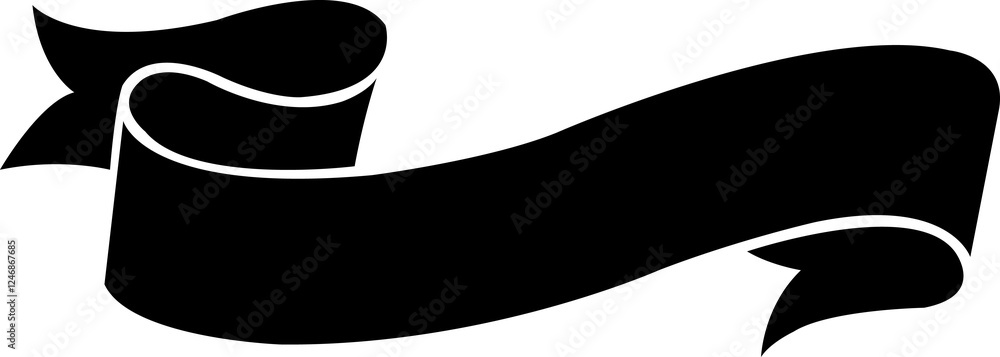 Banner ribbon clip art design on plain white transparent isolated background for card, shirt, hoodie, sweatshirt, apparel, tag, mug, icon, poster or badge Banner ribbon clip art design on plain white transparent isolated background for card, shirt, hoodie, sweatshirt, apparel, tag, mug, icon, poster or badge