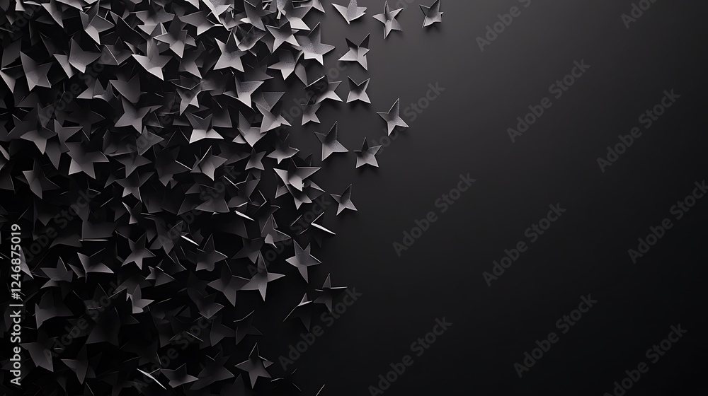 Dark stars, abstract background, design Dark stars, abstract background, design