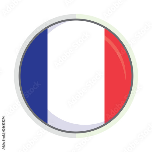 France national flag Shield Badge Free Download France national flag Shield Badge - GFXLoad