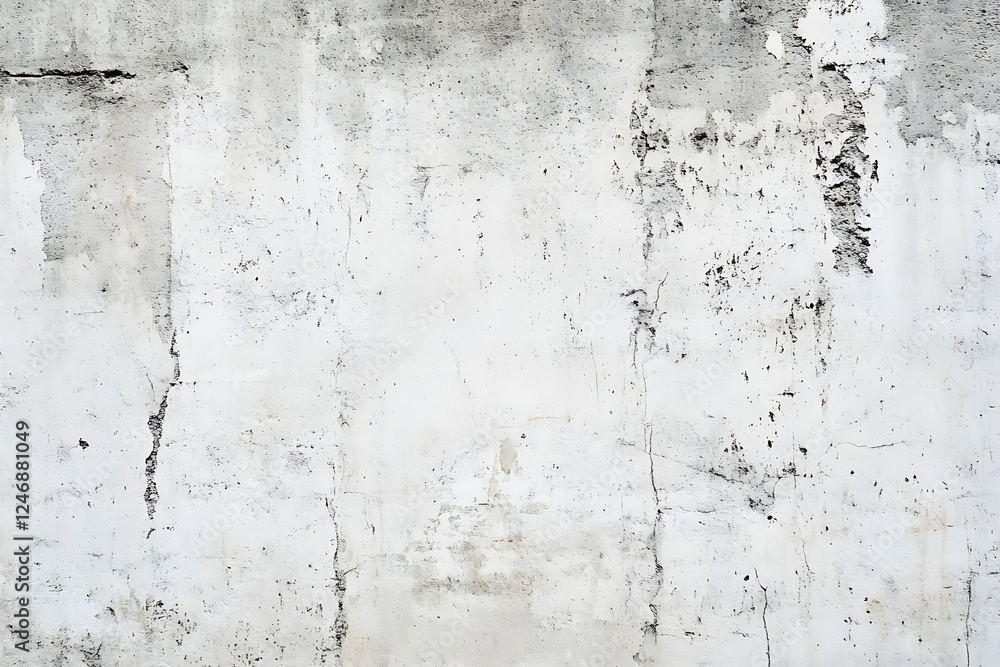 Fototapeta premium Weathered Concrete Wall with Rustic Industrial Texture for Urban or Industrial Themes : Generative AI