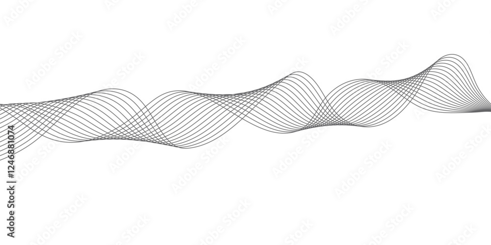 Fototapeta premium Abstract White and gray color technology modern background design. Vector Illustration.