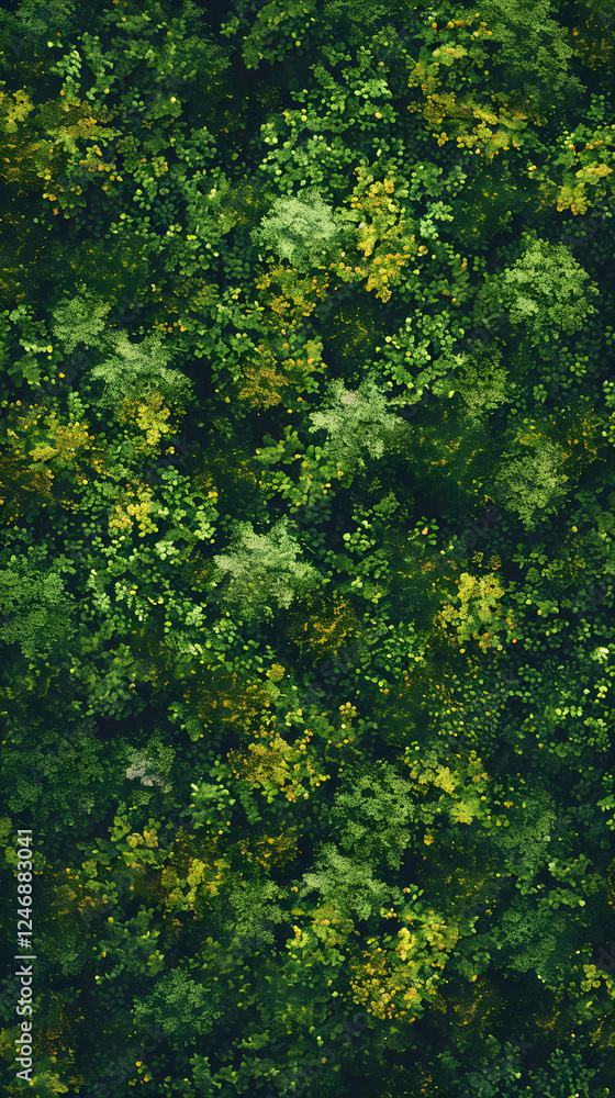 Aerial View of Dense Forest Canopy Captured in Pixel Art: A Stunning Representation of Nature's Vastness and Complexity Aerial View of Dense Forest Canopy Captured in Pixel Art: A Stunning Representation of Nature's Vastness and Complexity