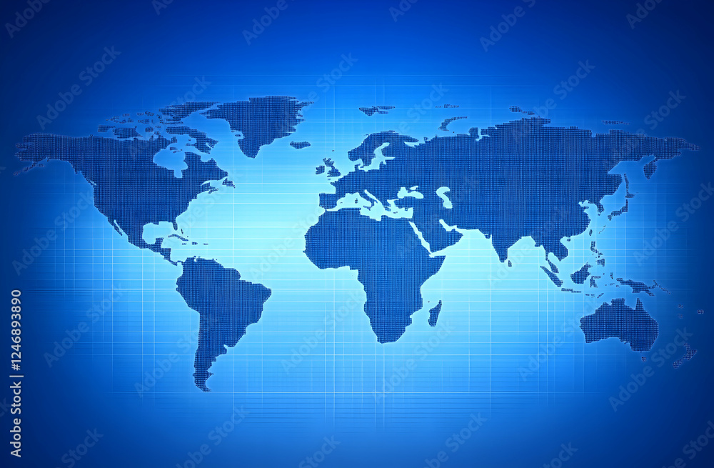 Abstract blue background with a network connection technology Abstract blue background with a network connection technology
