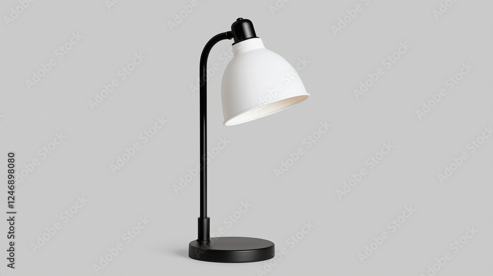 Obraz premium white table lamp