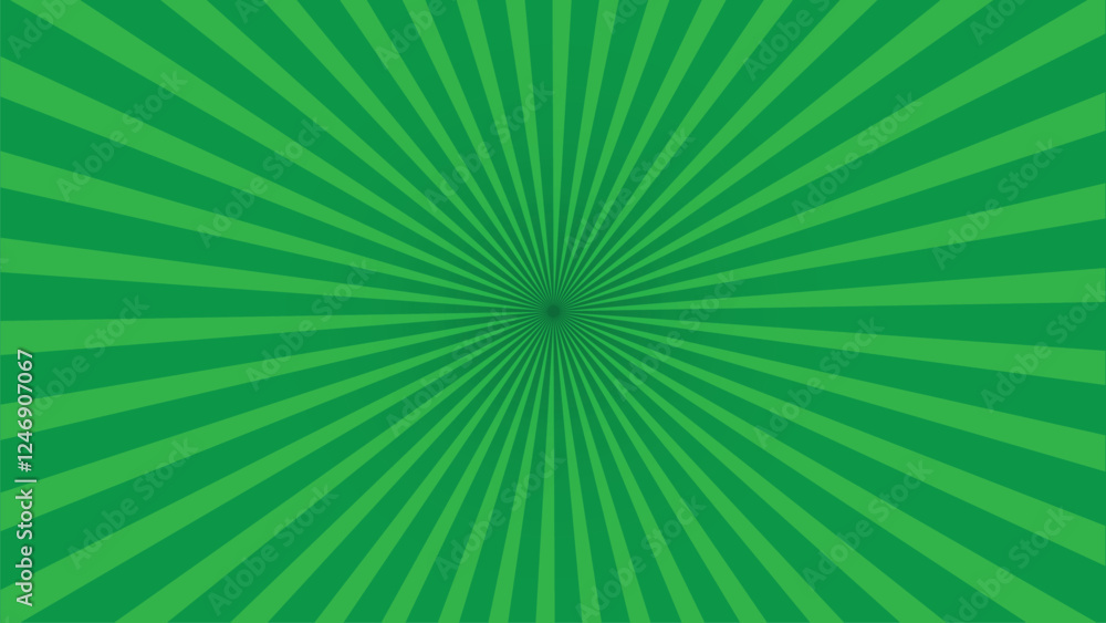 Abstract sun ray green star burst background. Green sun burst background. Vector illustration Abstract sun ray green star burst background. Green sun burst background. Vector illustration