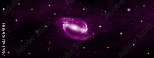 Obraz na płótnie galaxy in a free space. w salonie