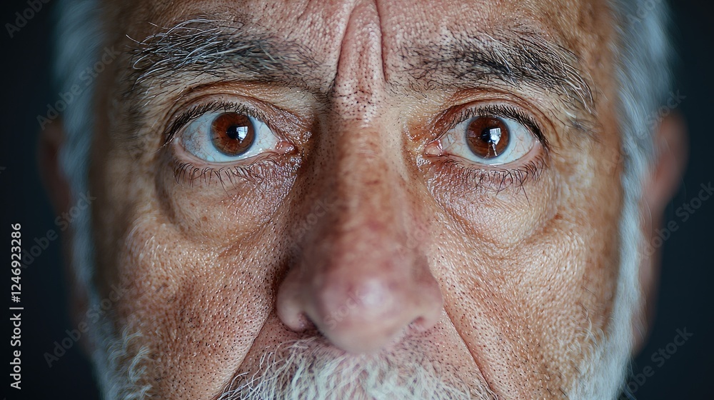 Close-up portrait elderly man, thoughtful expression, dark background, emotional depth, ideal for websites Close-up portrait elderly man, thoughtful expression, dark background, emotional depth, ideal for websites