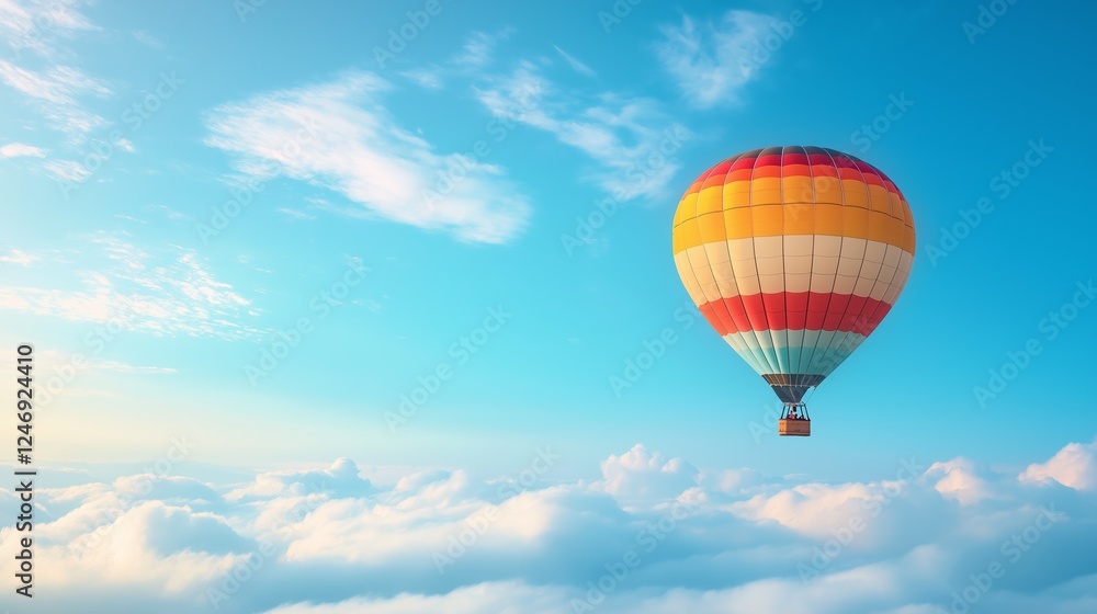 hot air balloon in the sky hot air balloon in the sky