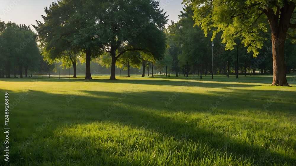 Obraz premium trees in the park