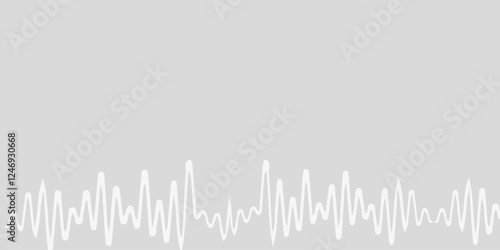 Heart rate,cardiogram icon. Pulse waveform. Heart rythm problems, arrhythmia. Medical illustration. Isolated black and white healthcare vector sign. Hospital reanimation symbol.
