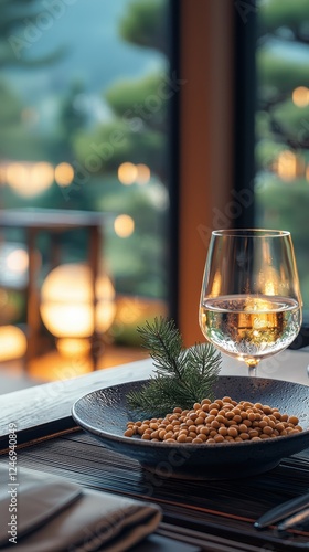 Wallpaper Mural Setsubun celebration decorative plate of soybeans and holly Torontodigital.ca