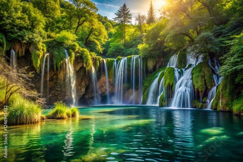 Plitvice Lakes Waterfall: Cascading Beauty, Croatia National Park