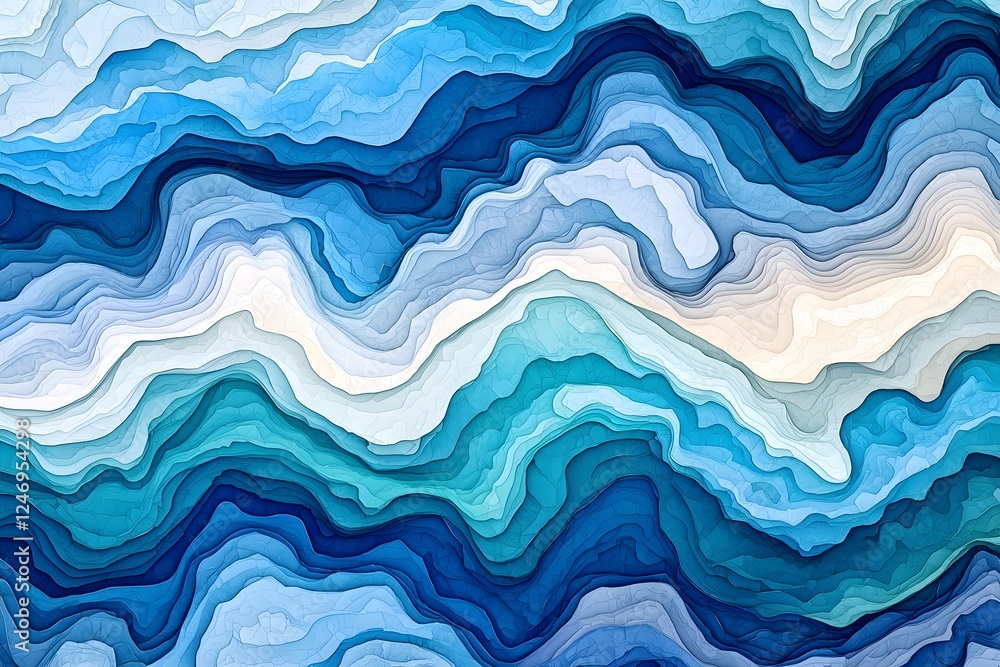 Abstract Blue and White Swirls: A mesmerizing abstract pattern of blue and white swirls, evoking the fluidity of water or the movement of clouds. The layers create a sense of depth and dimension. Abstract Blue and White Swirls: A mesmerizing abstract pattern of blue and white swirls, evoking the fluidity of water or the movement of clouds. The layers create a sense of depth and dimension.
