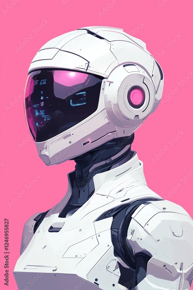 Isometric AI robotic icon flat art, clean and modern digital assistant model with soft rounded edges and expressive LED facial display Isometric AI robotic icon flat art, clean and modern digital assistant model with soft rounded edges and expressive LED facial display