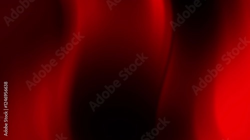 Abstract red gradient background with smooth curves and flowing shapes.