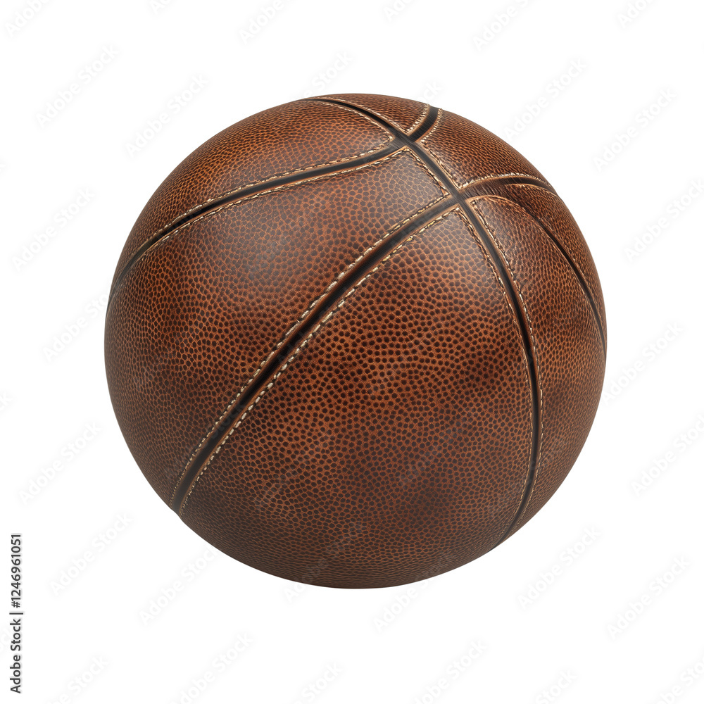 Fototapeta premium basketball isolated on a transparent background