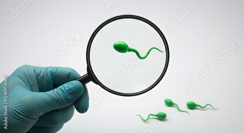 Exploring the Microscopic World of Sperm Cells Under Magnification