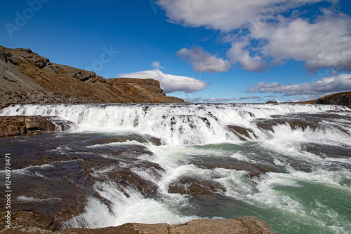 Gullfoss waterfall near Reykjavik, Iceland