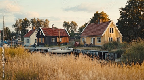 Wallpaper Mural The cityscape of Copenhagen in Denmark seen from the vicinity of the celebrated old Nyhavn port Torontodigital.ca