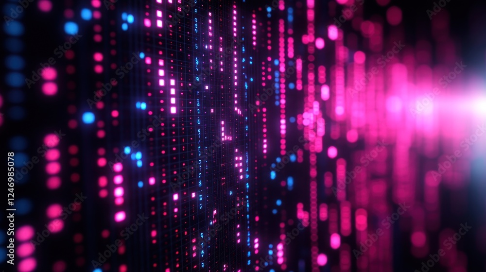 Pink blue data stream, digital, futuristic, background, website Pink blue data stream, digital, futuristic, background, website