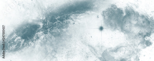 Infinite Starry Expanse Featuring a Glorious and Radiant Nebula Floating in the Universe
