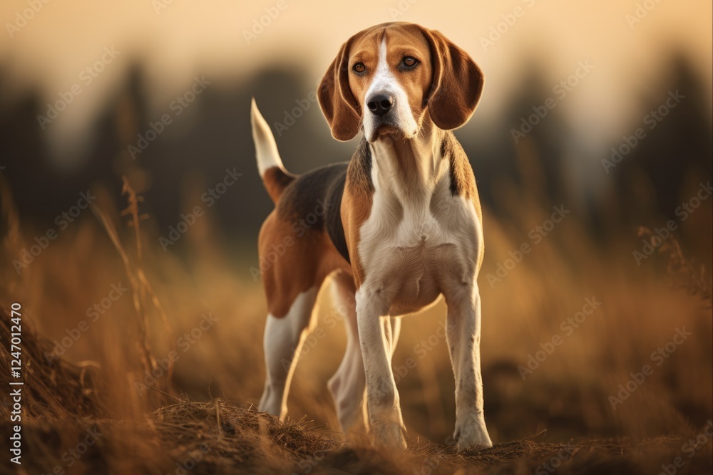 American Foxhound - The Iconic Hound for Hunting. A Beagle and Harrier Descendant Perfect for Hunting and as a Loyal Pet (AR 3:2) American Foxhound - The Iconic Hound for Hunting. A Beagle and Harrier Descendant Perfect for Hunting and as a Loyal Pet (AR 3:2)