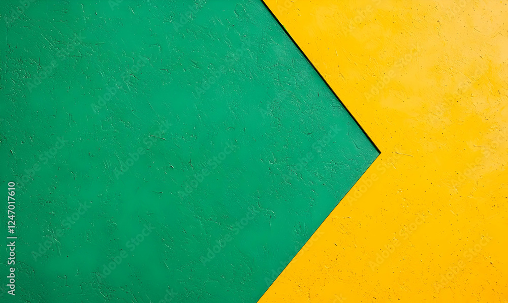 Colorful Geometric Background with Green and Yellow Textures Colorful Geometric Background with Green and Yellow Textures