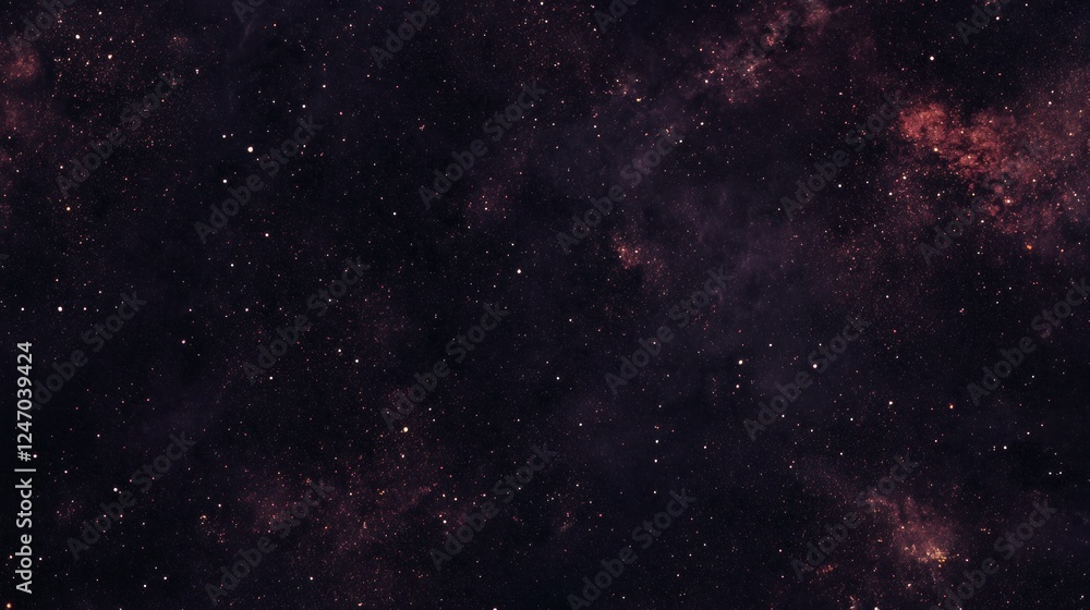 Fototapeta premium An evocative space background featuring a multitude of stars and softly glowing nebula clouds.