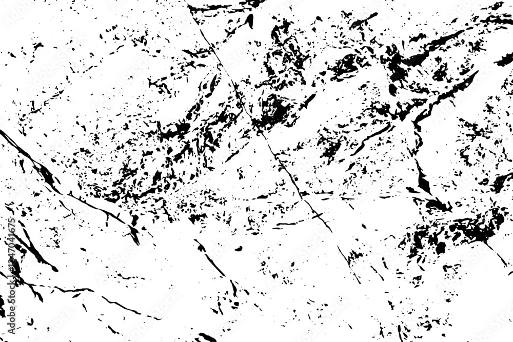 Naklejka premium Rustic grunge vector texture with grain and stains. Abstract noise background. Weathered surface.