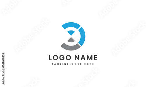 Abstract icons collection  waves o logo