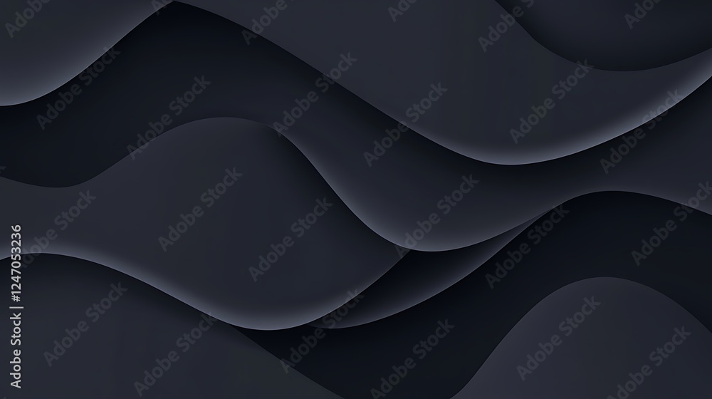 Obraz premium Dark wave abstract background (2)